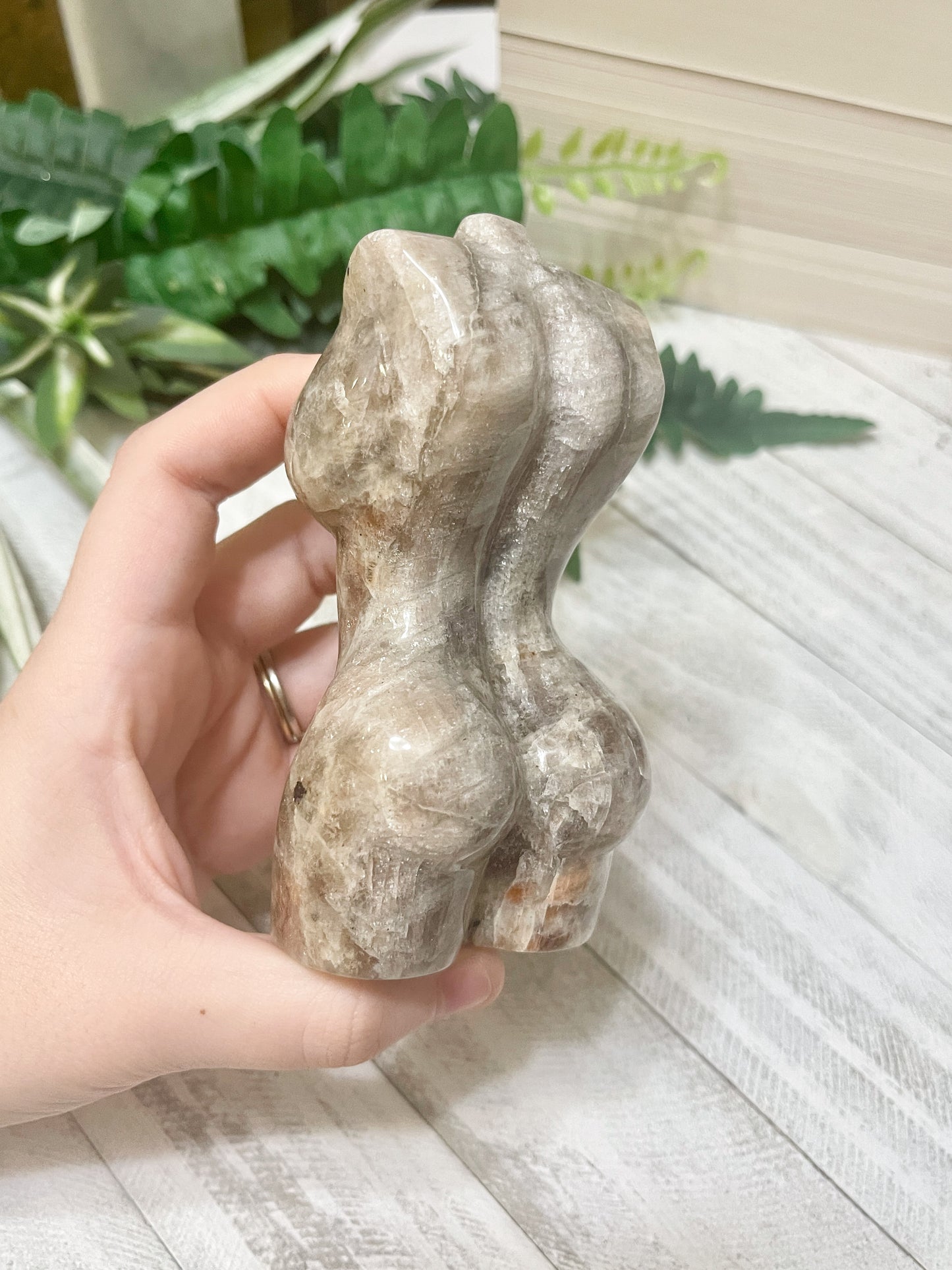 moonstone and sunstone goddess