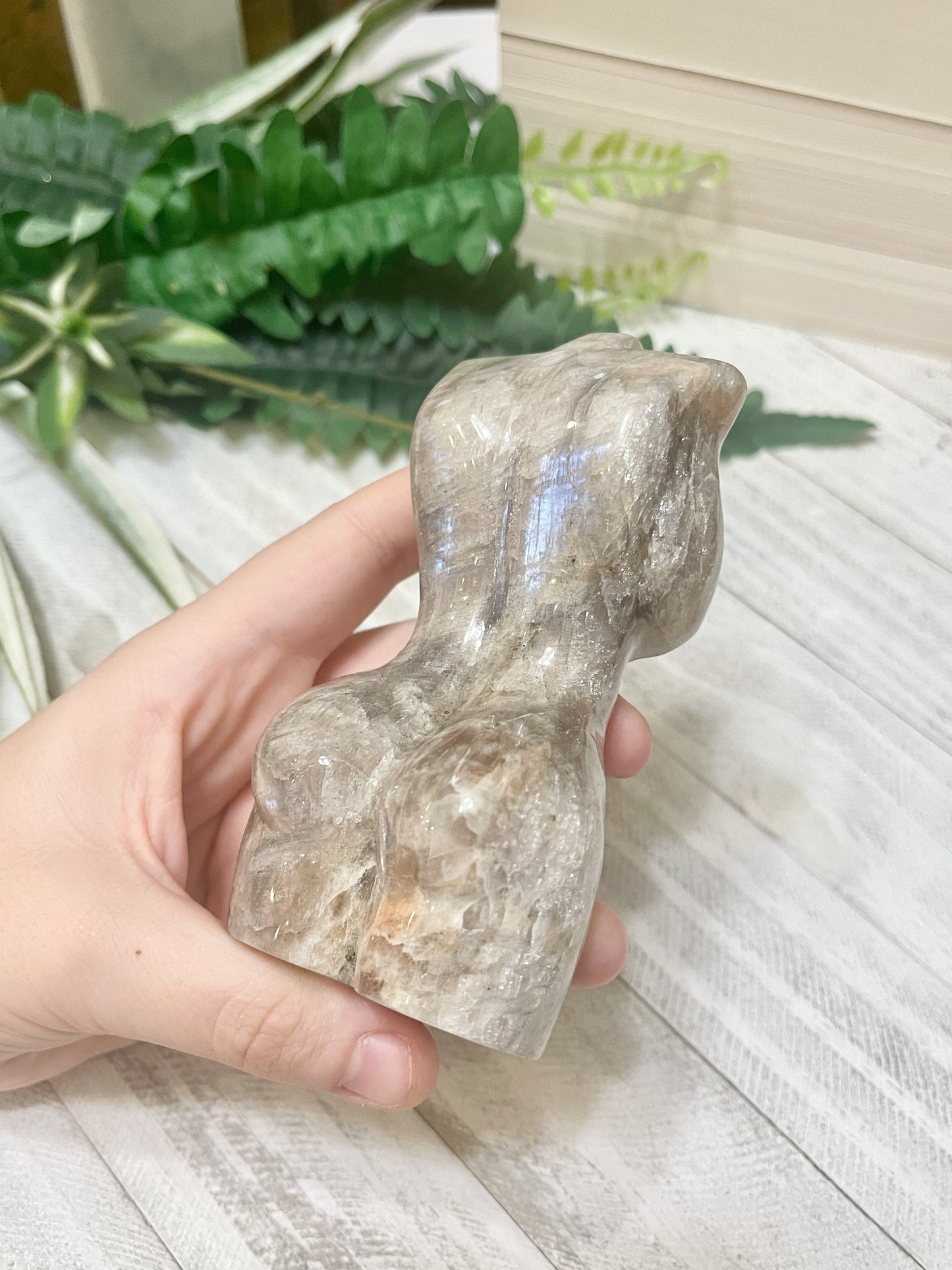 moonstone and sunstone goddess