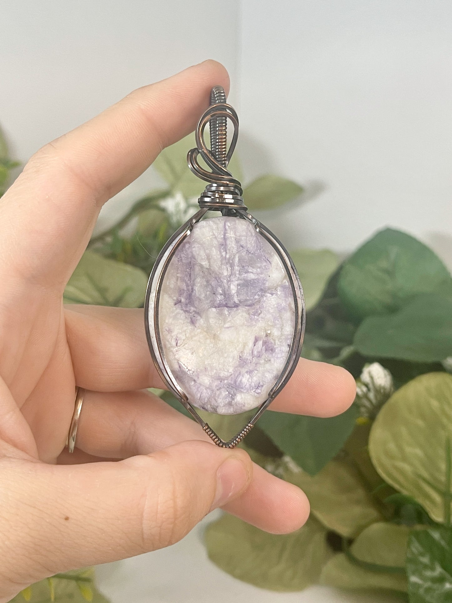 worry stone pendants