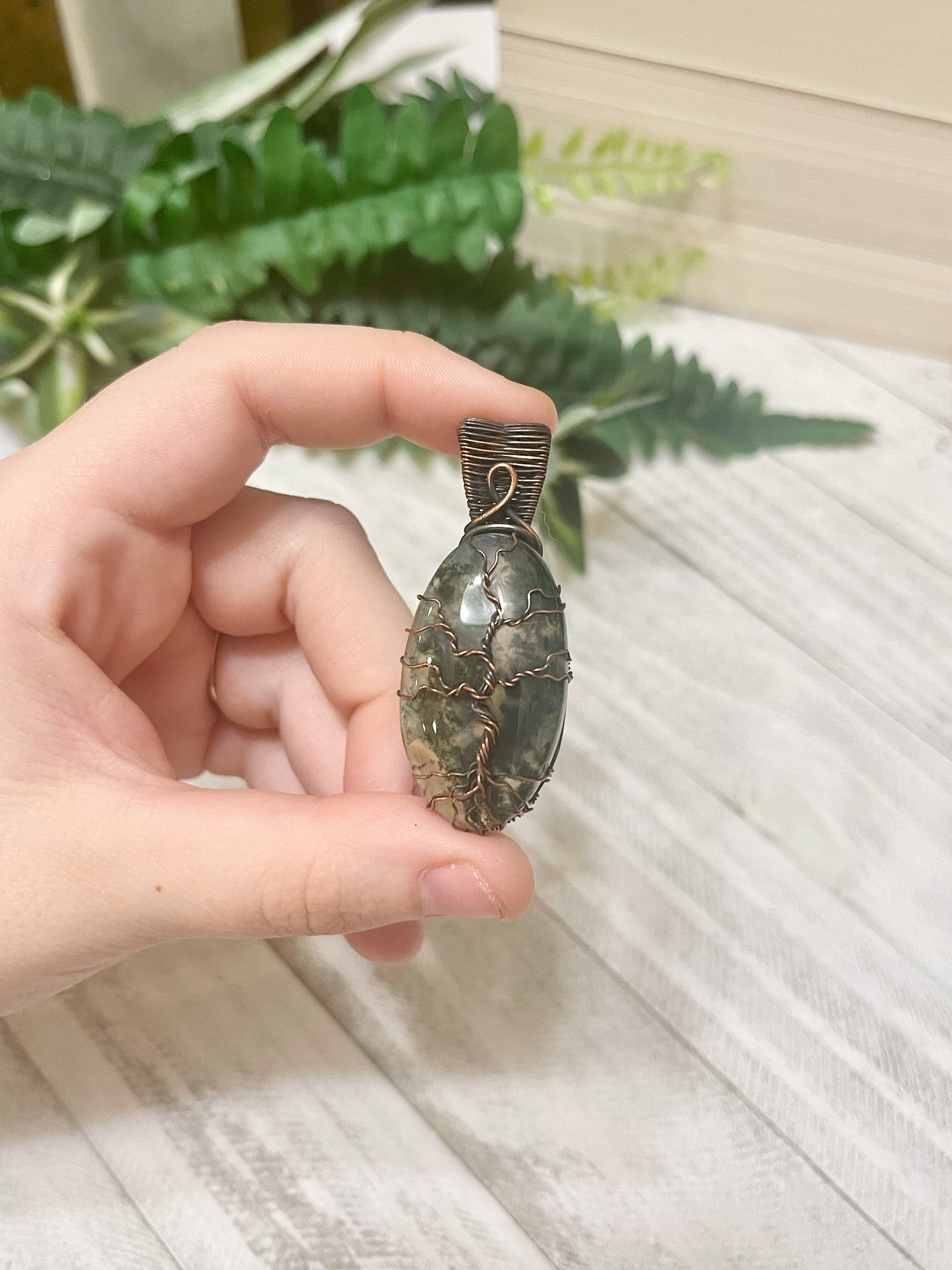 tree of life collection - moss agate (2)