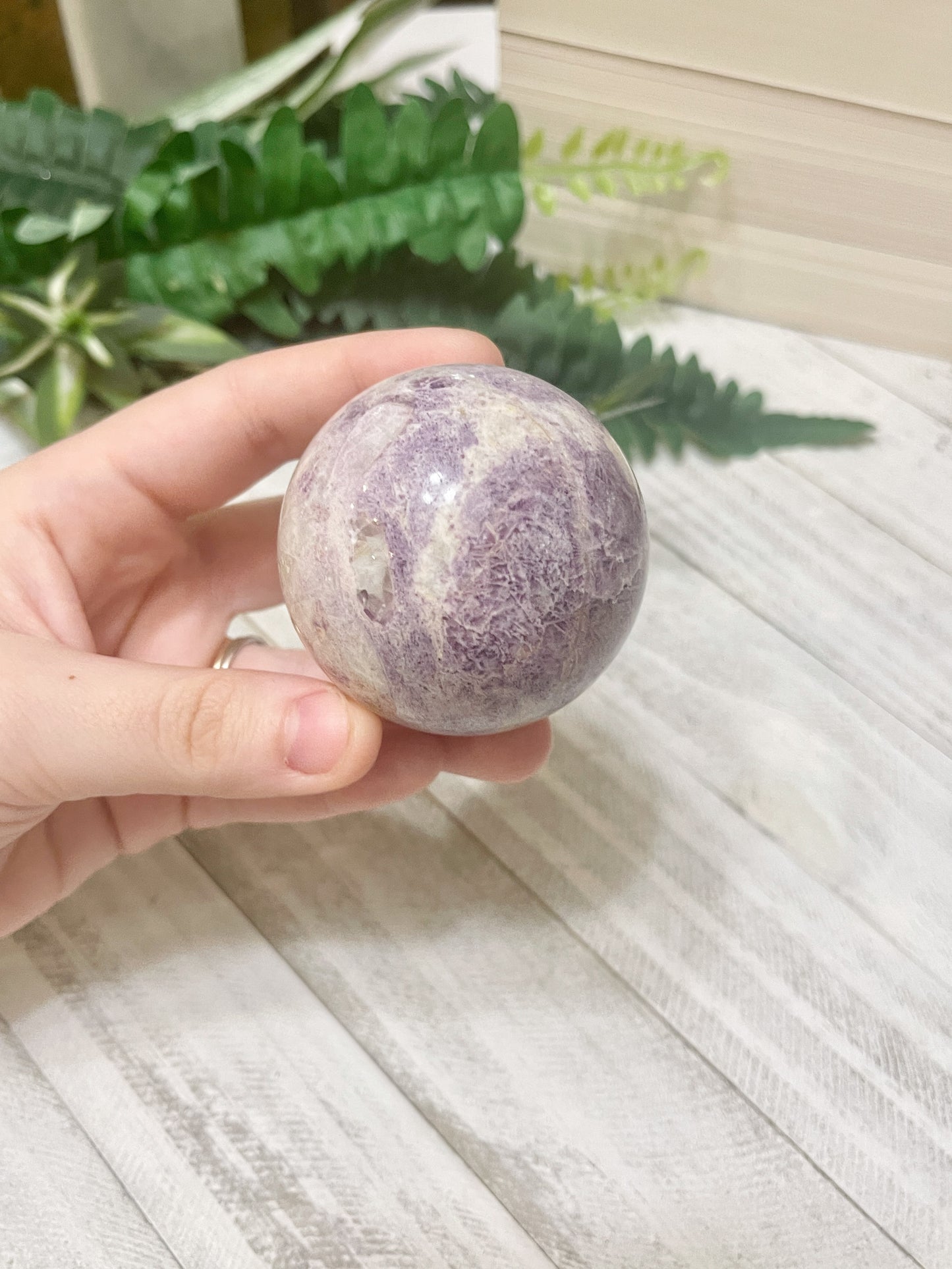 sm fluorite sphere