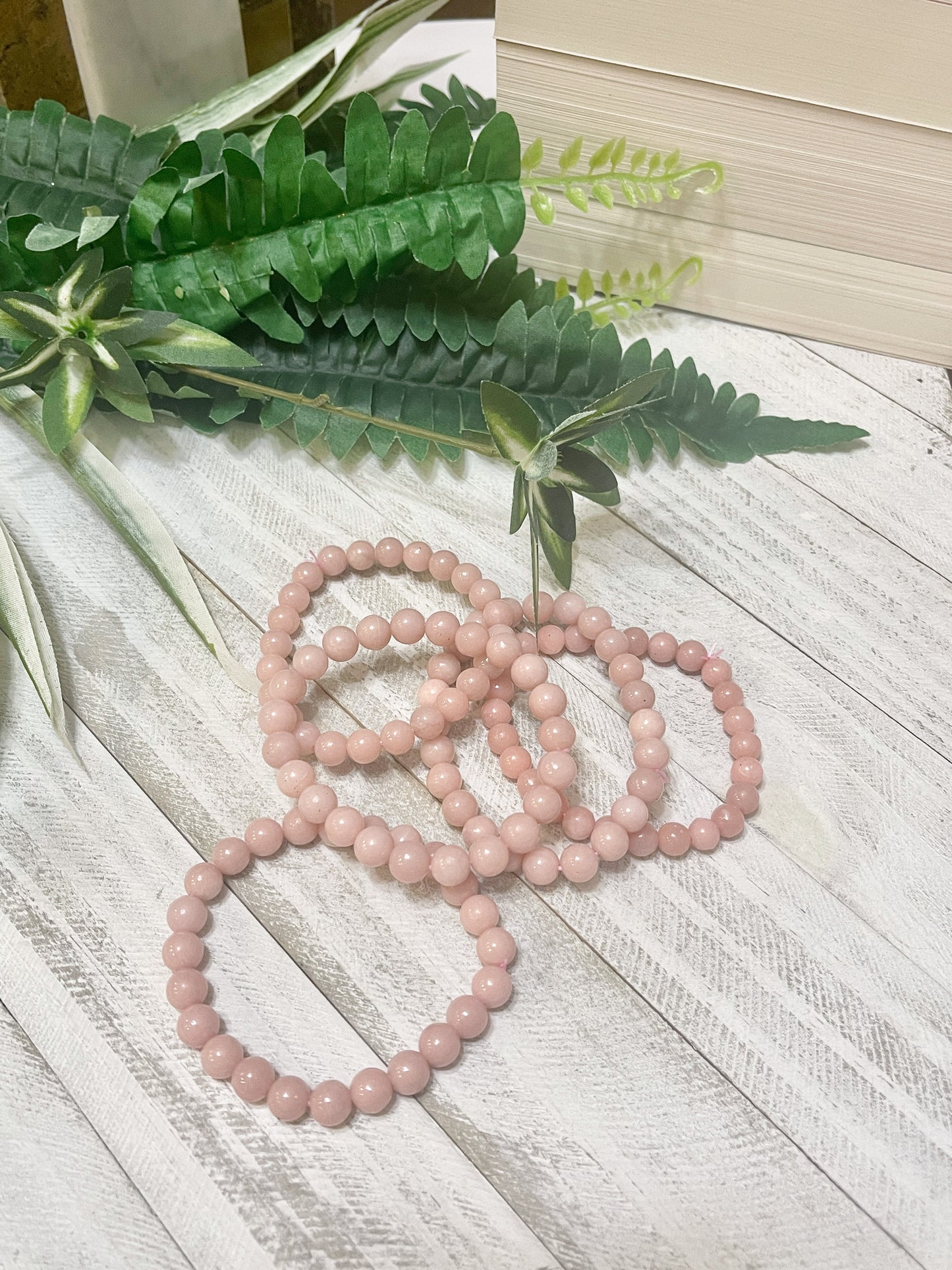 pink opal bracelets