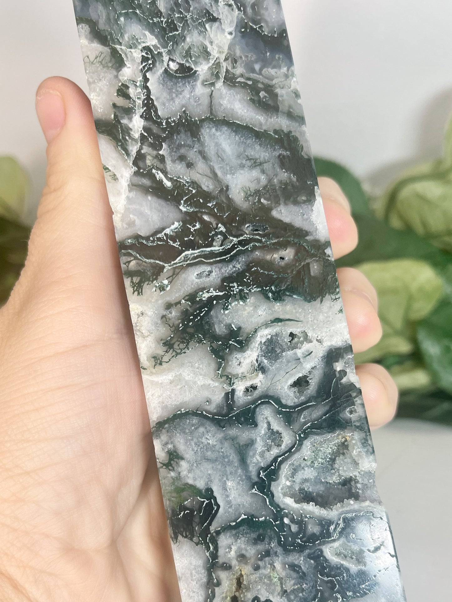 MD moss agate tower