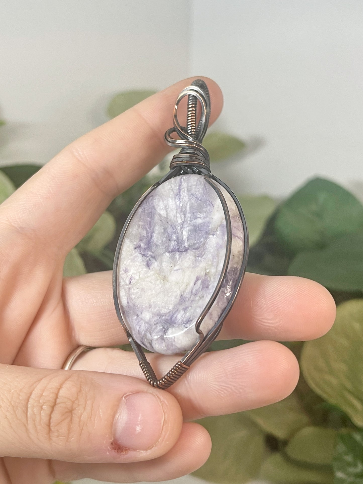 worry stone pendants