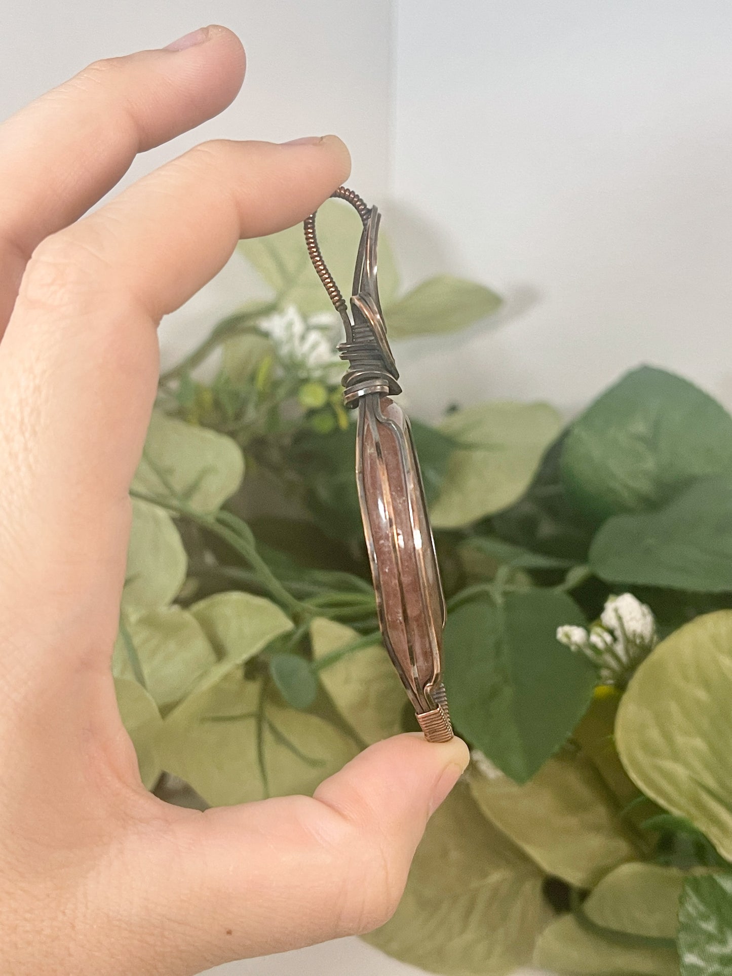 worry stone pendants