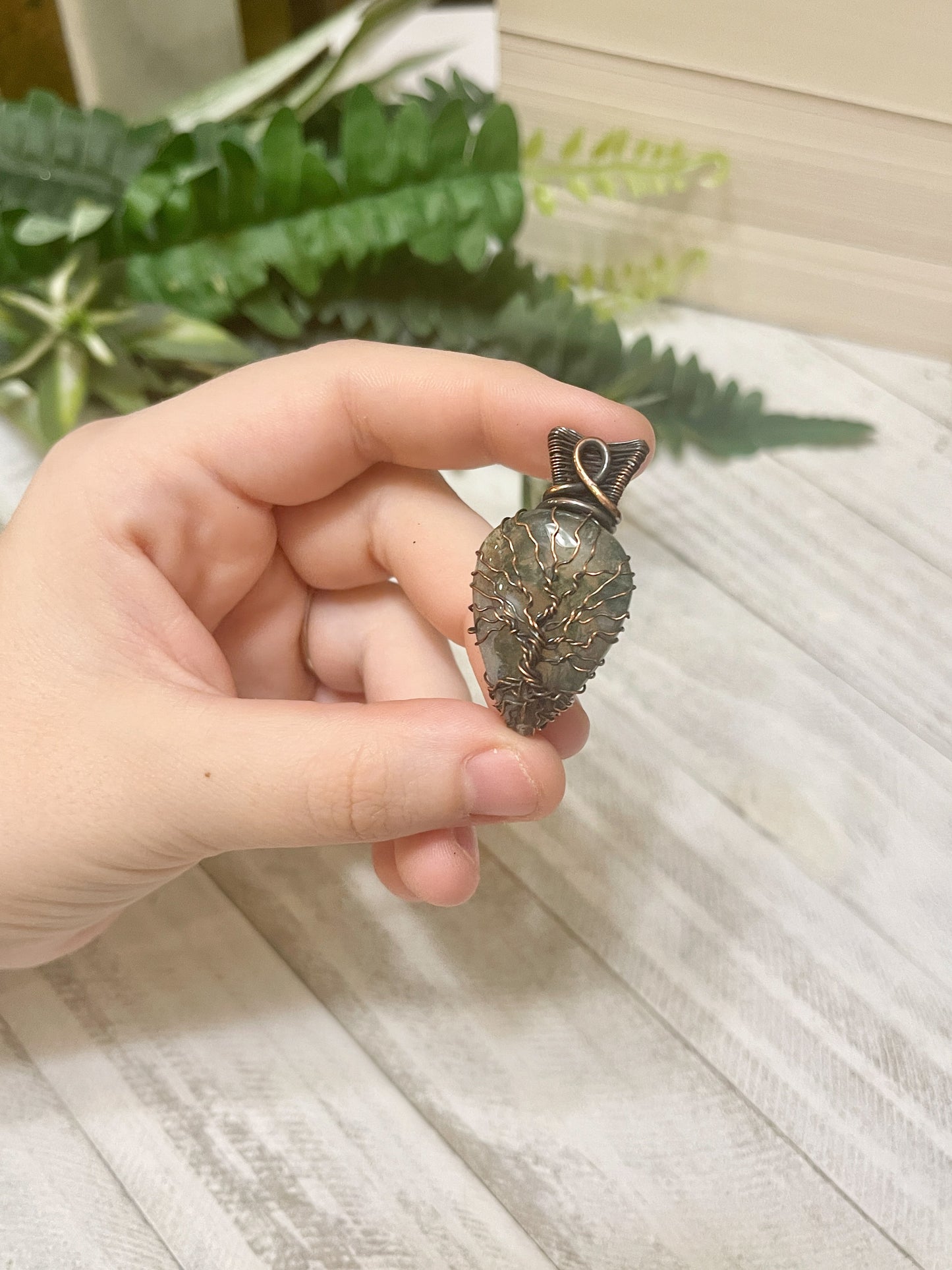 tree of life collection - moss agate