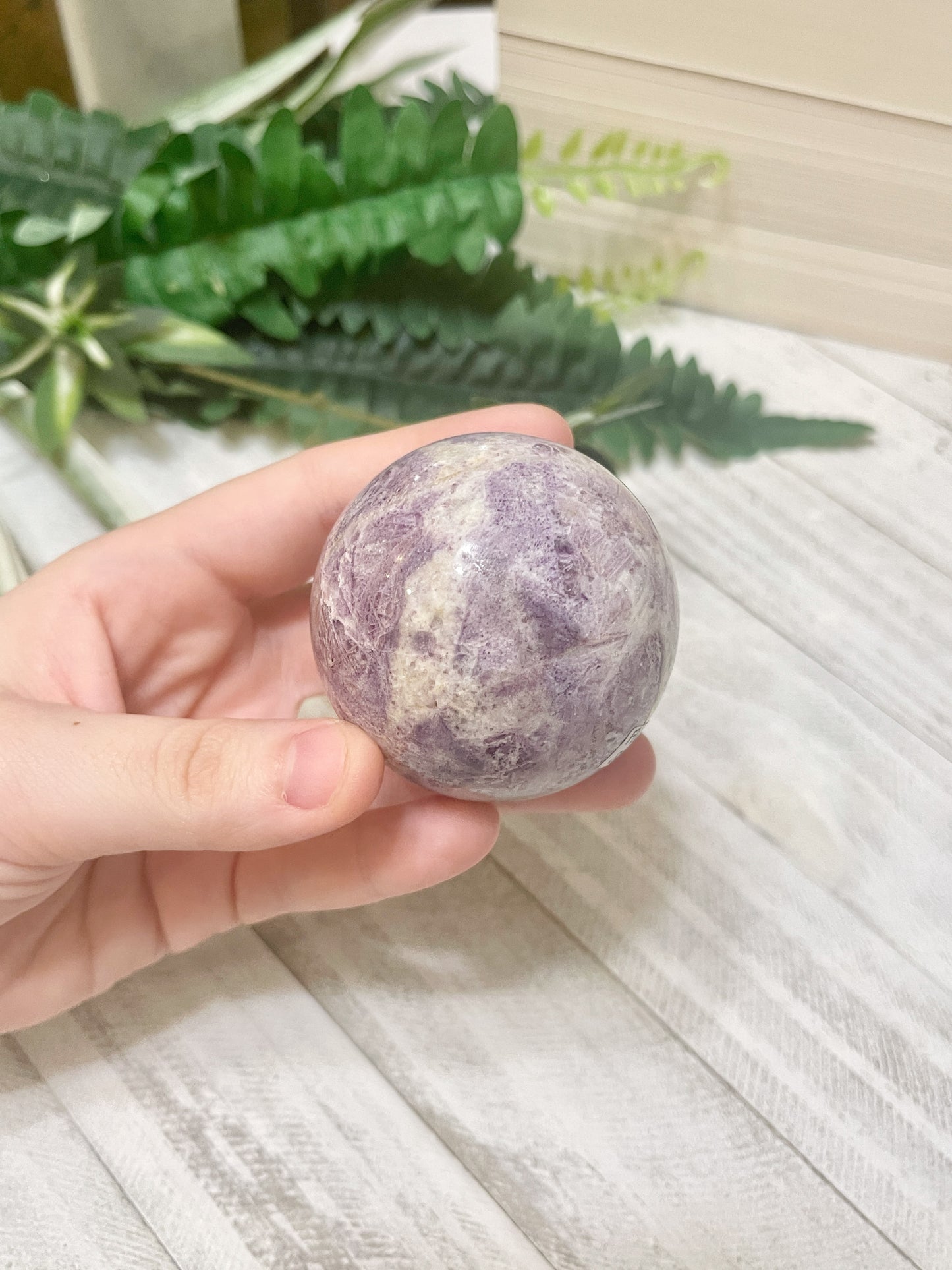sm fluorite sphere