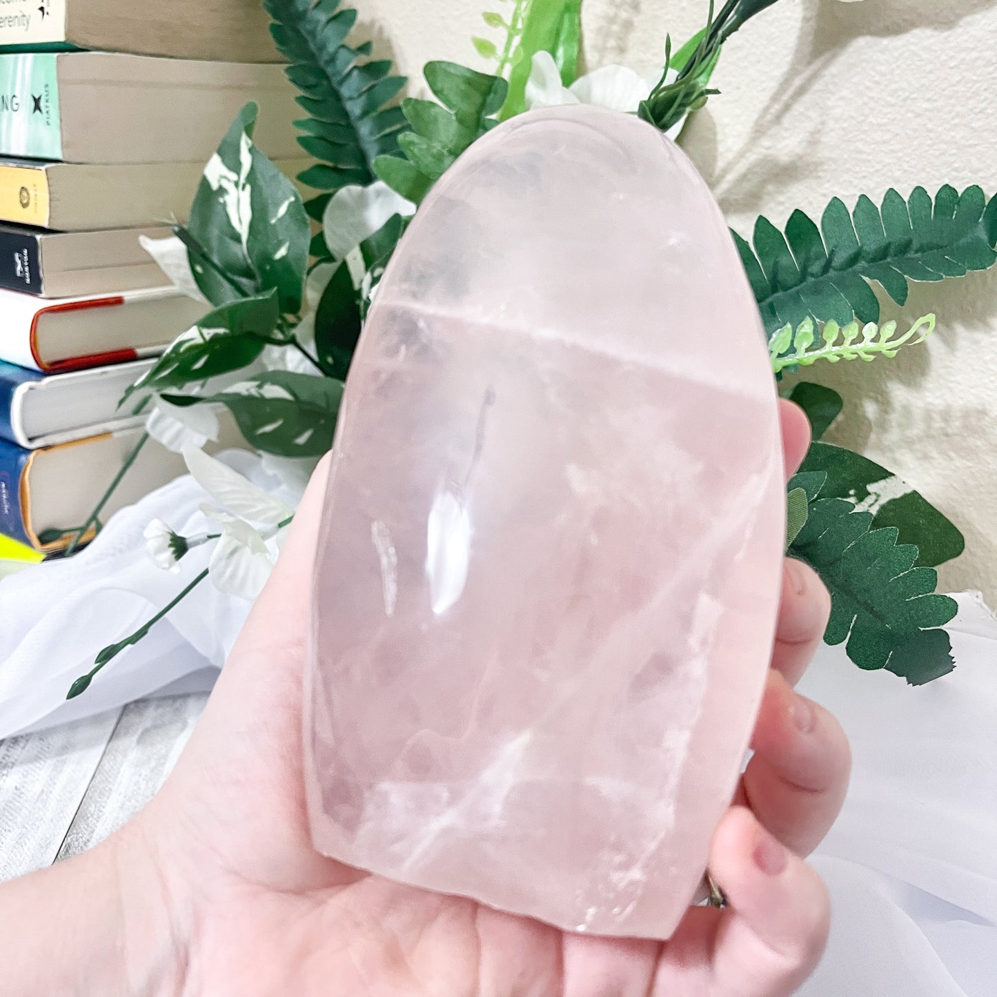 rose quartz free form (LG)