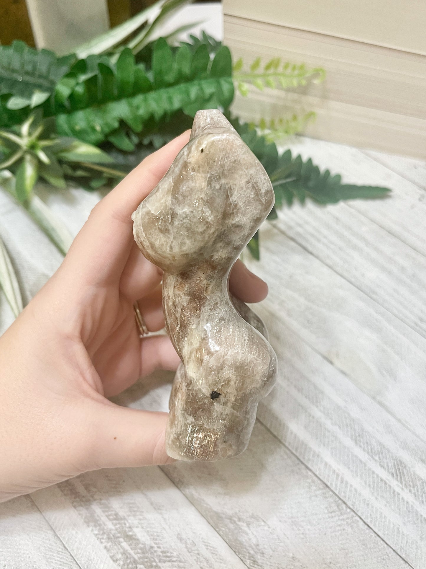 moonstone and sunstone goddess