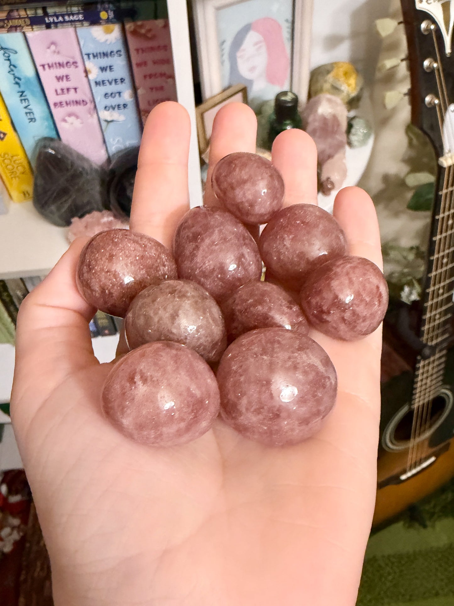 strawberry quartz tumbles