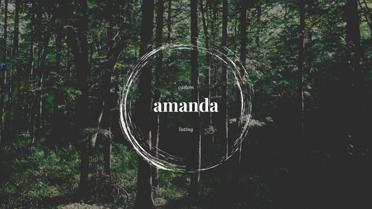 custom listing for amanda