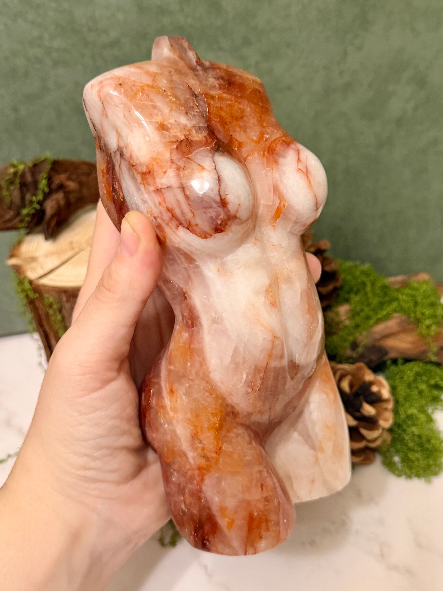 LG fire quartz goddess