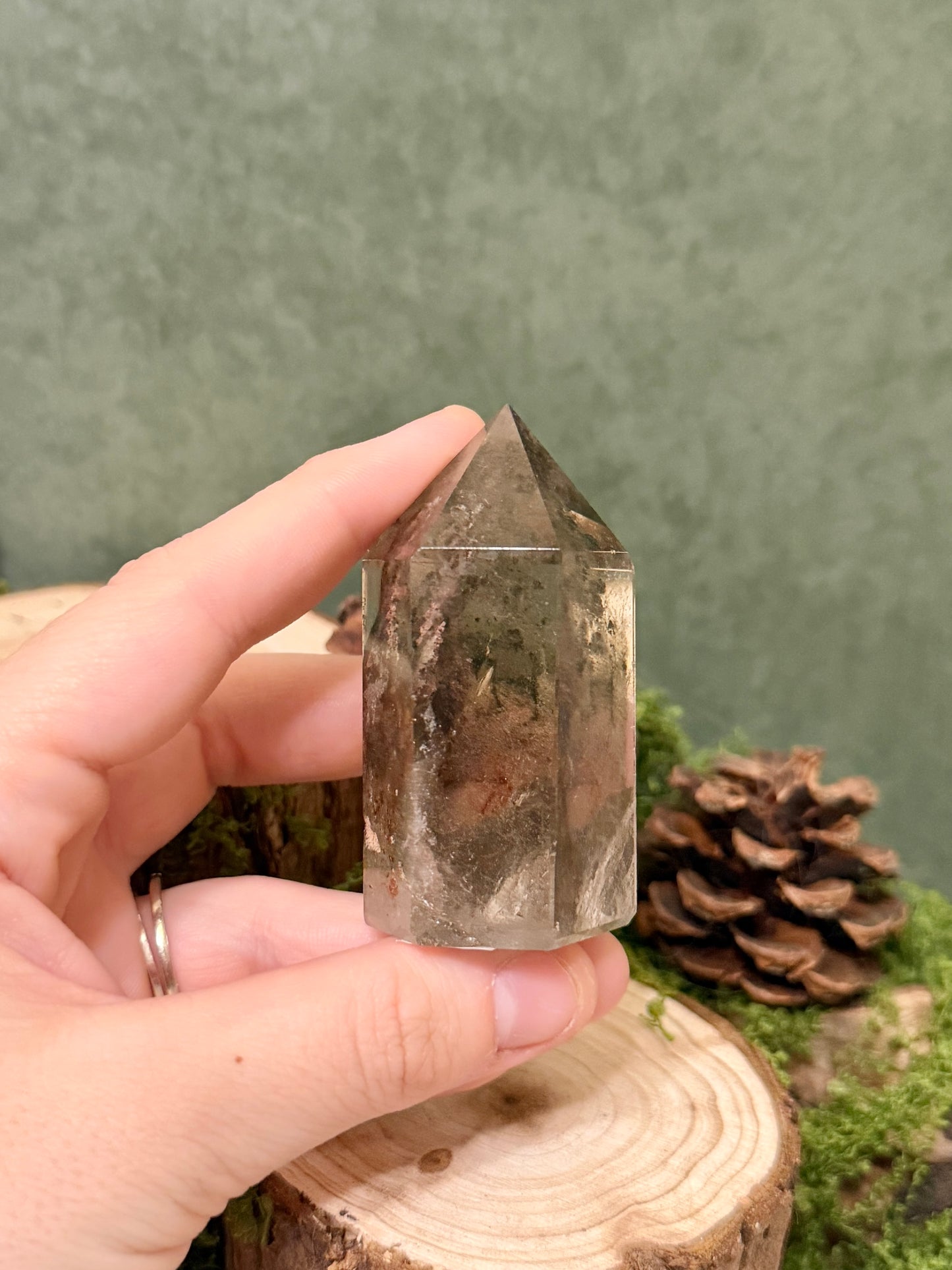 garden quartz tower