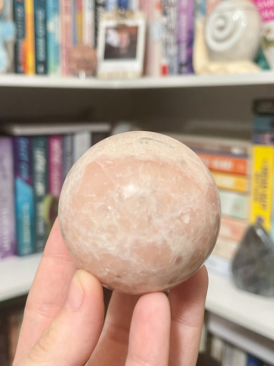 pink opal sphere