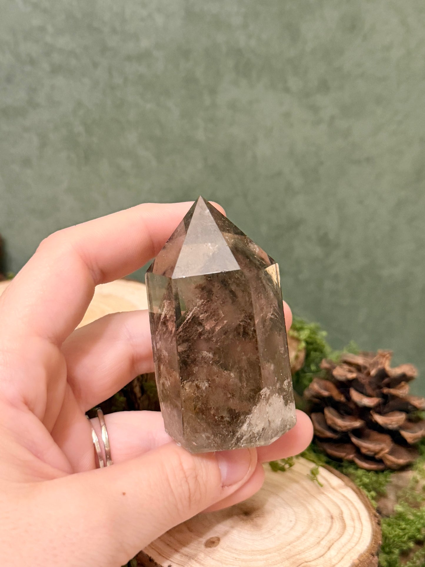 garden quartz tower