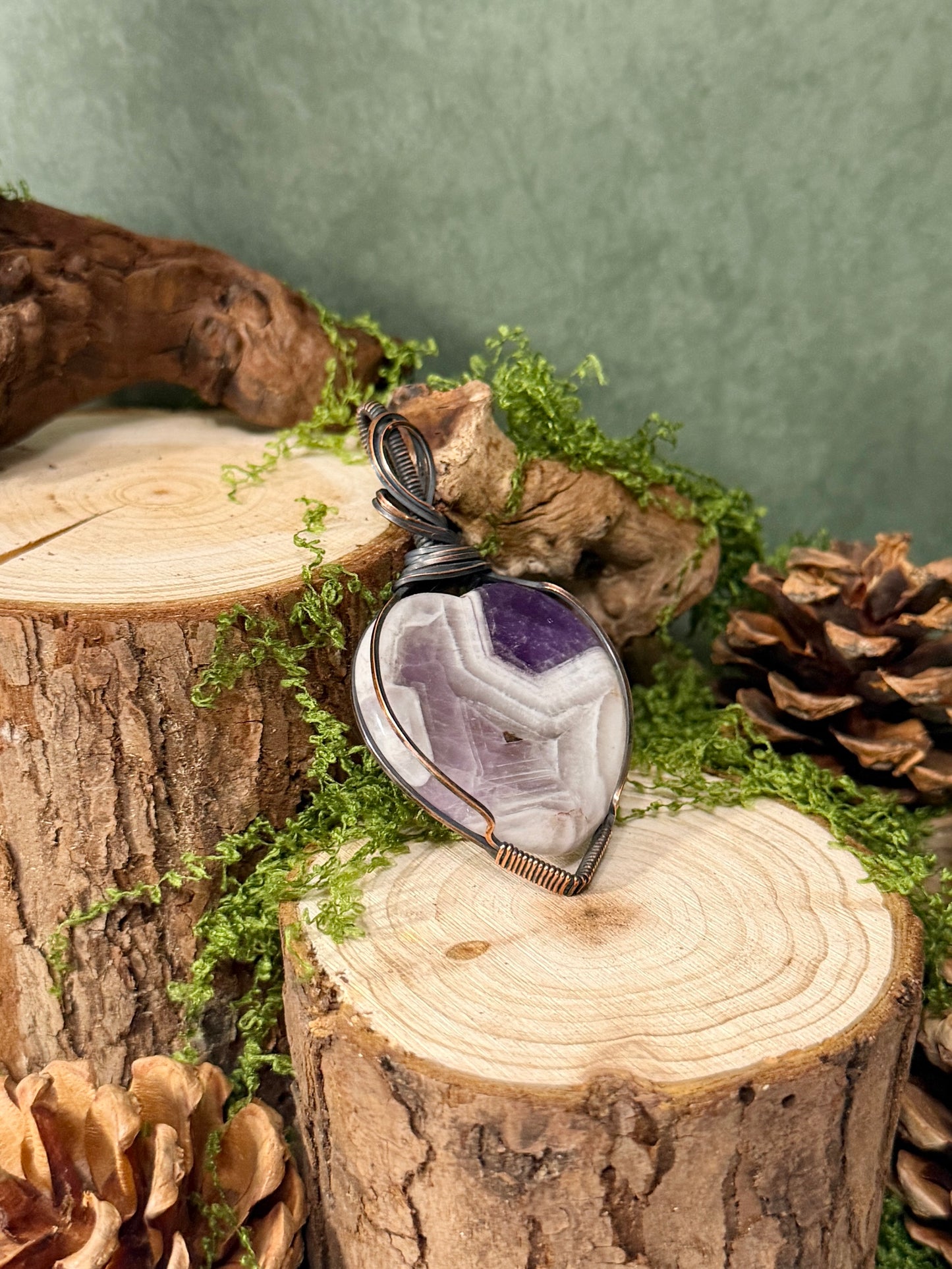 worry stone pendants