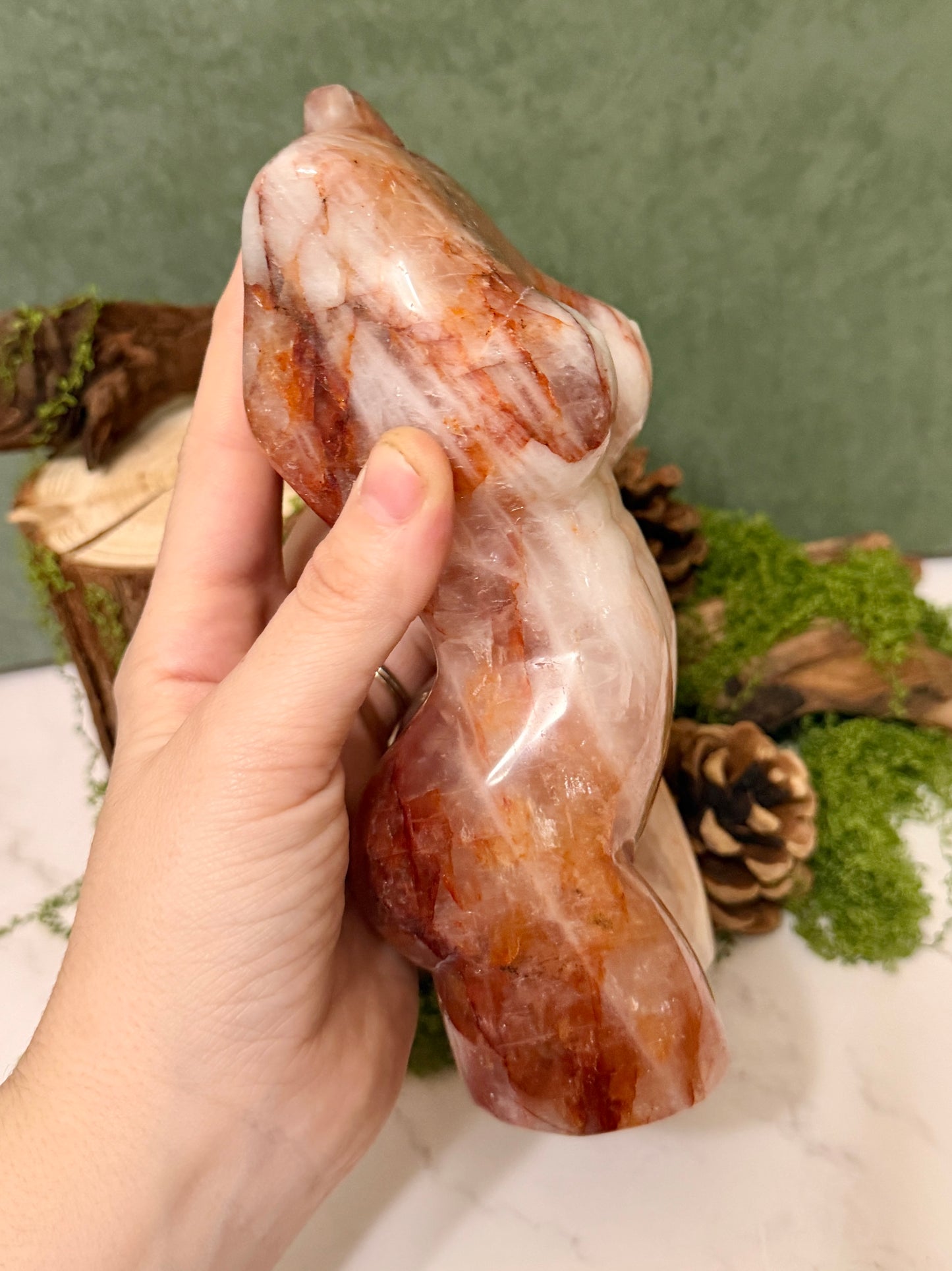 LG fire quartz goddess