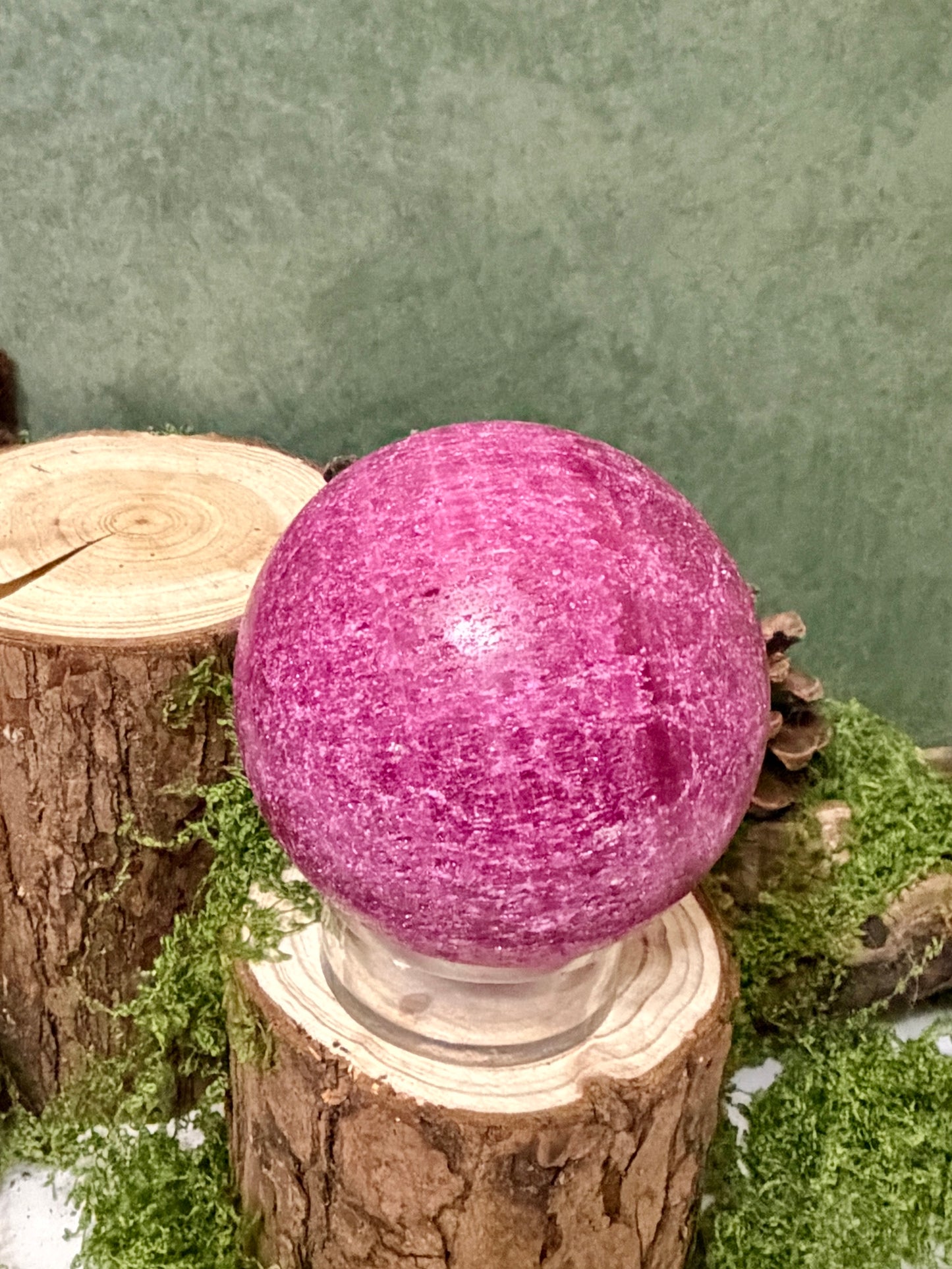 raw ruby sphere