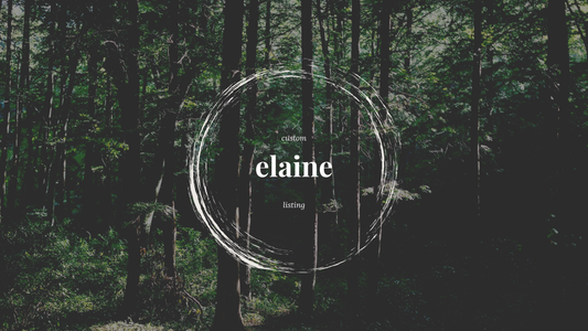 custom listing for aunt elaine