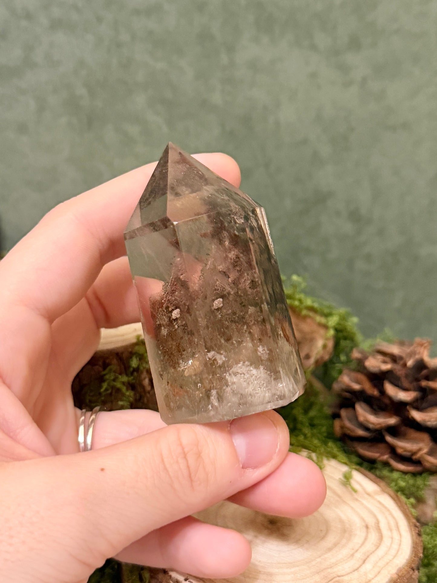 garden quartz tower