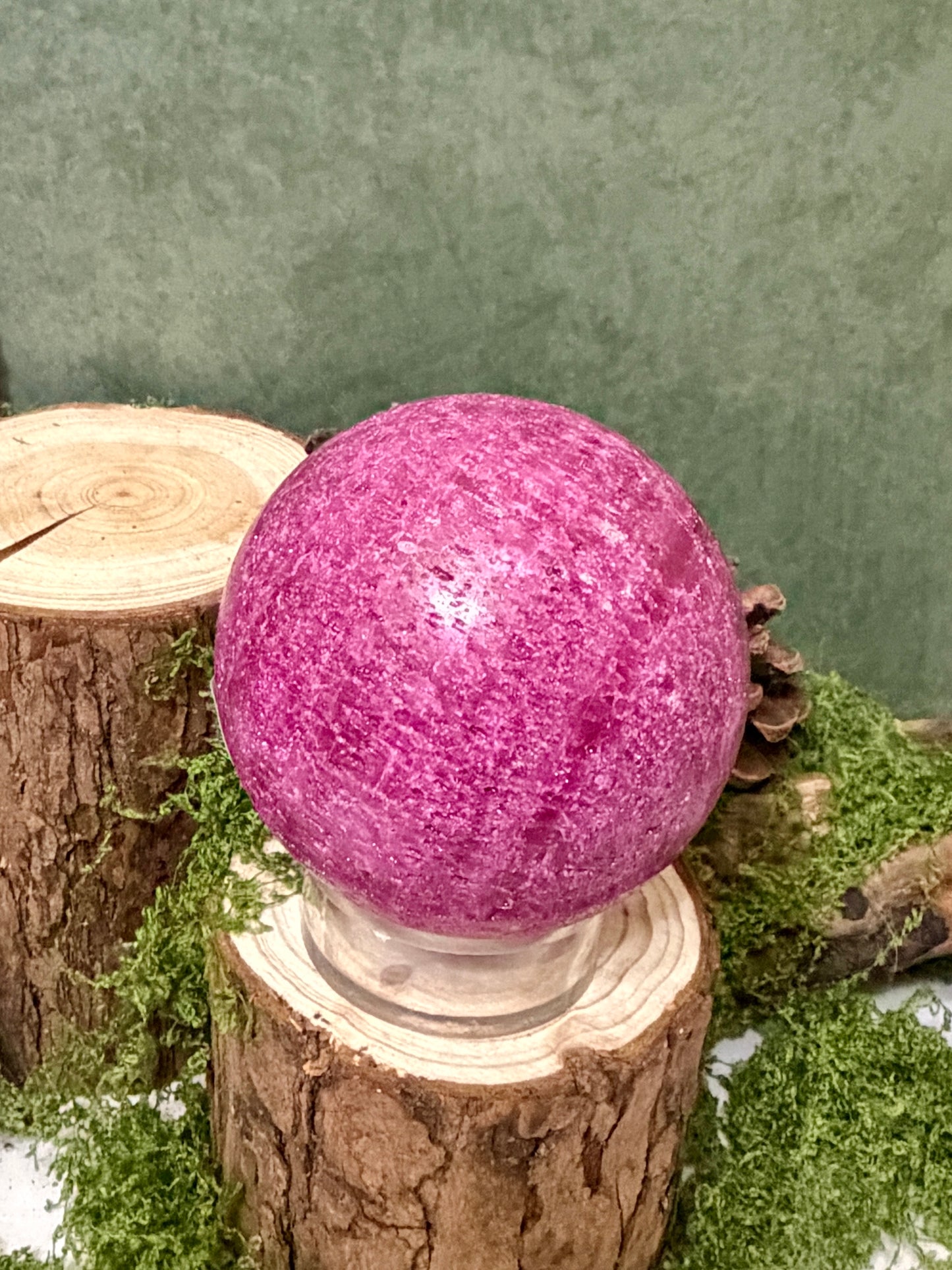 raw ruby sphere