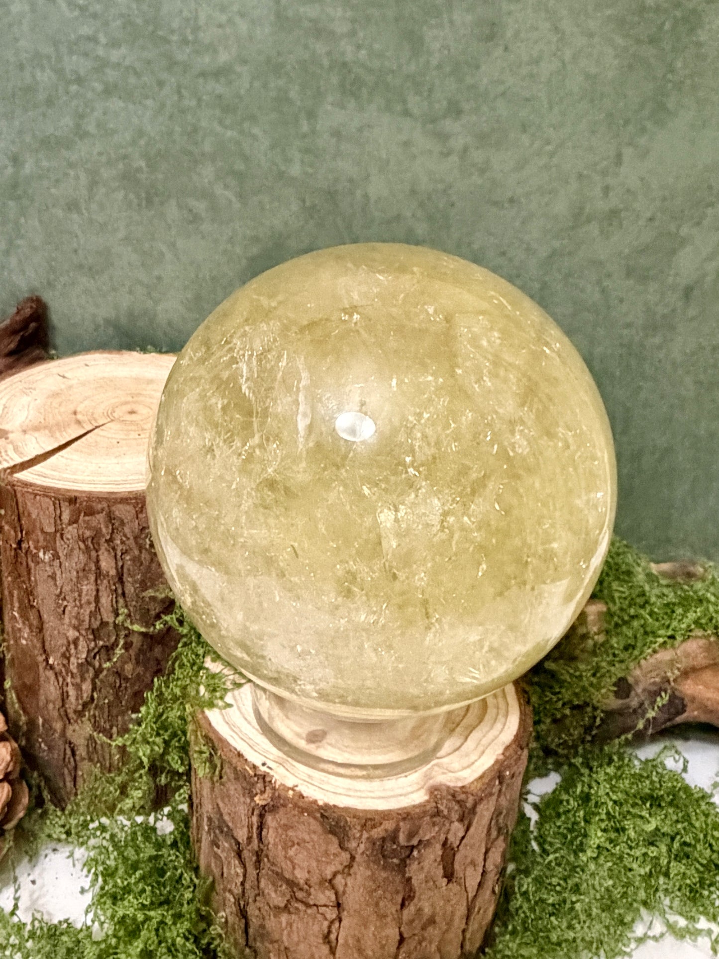 XL citrine sphere