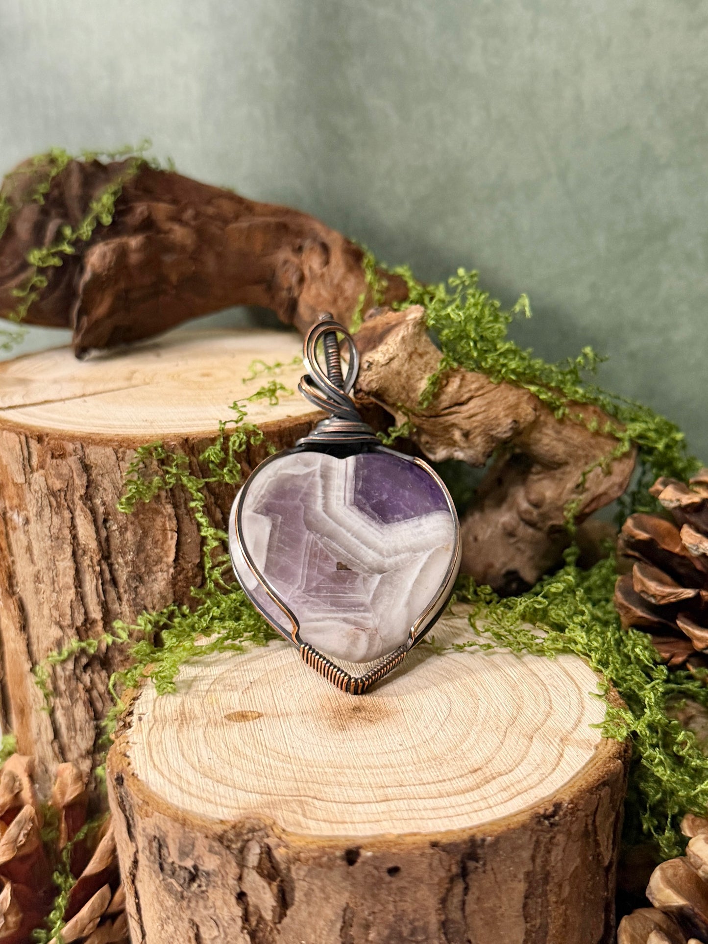worry stone pendants