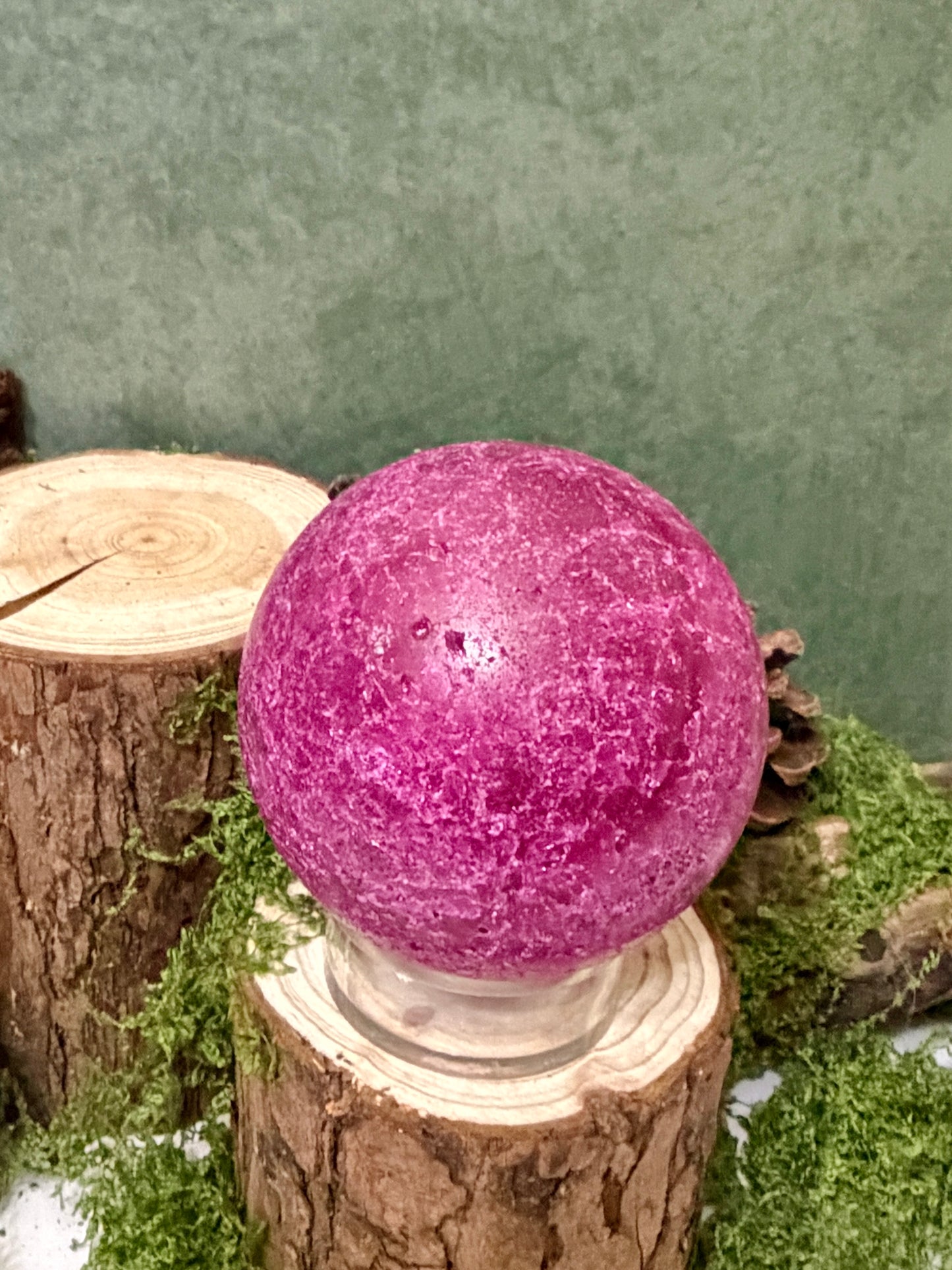 raw ruby sphere