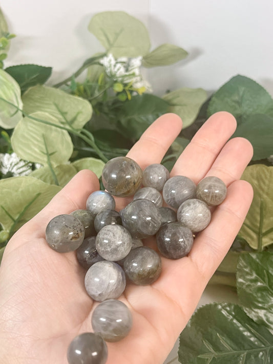 mini labradorite spheres