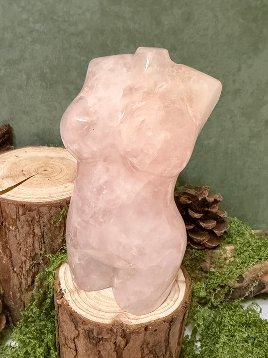 MD rose quartz goddess