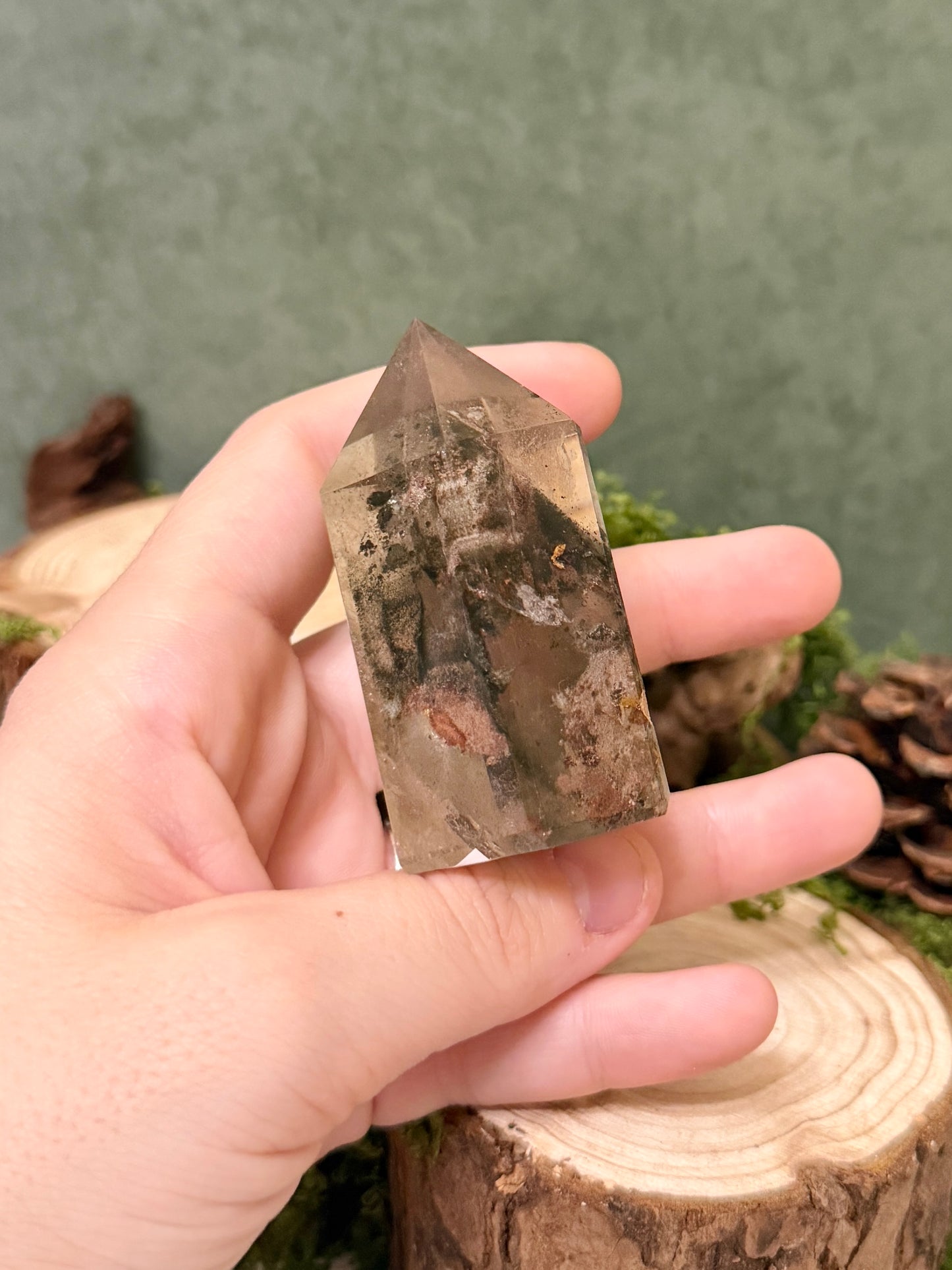 garden quartz tower