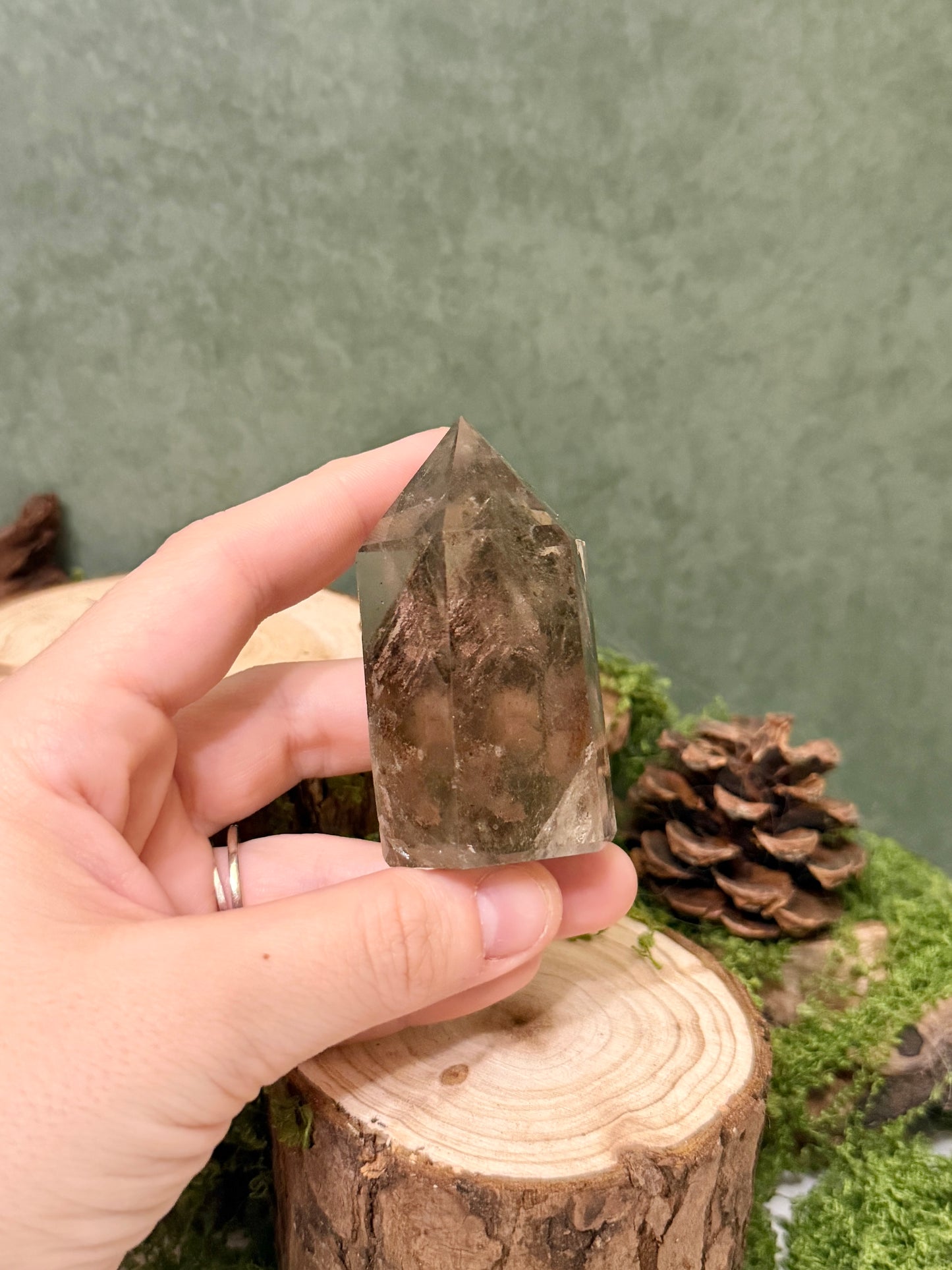garden quartz tower