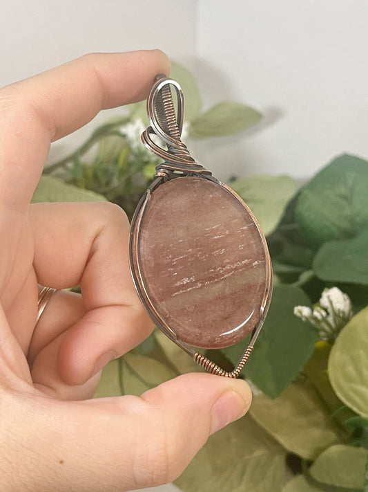 worry stone pendants