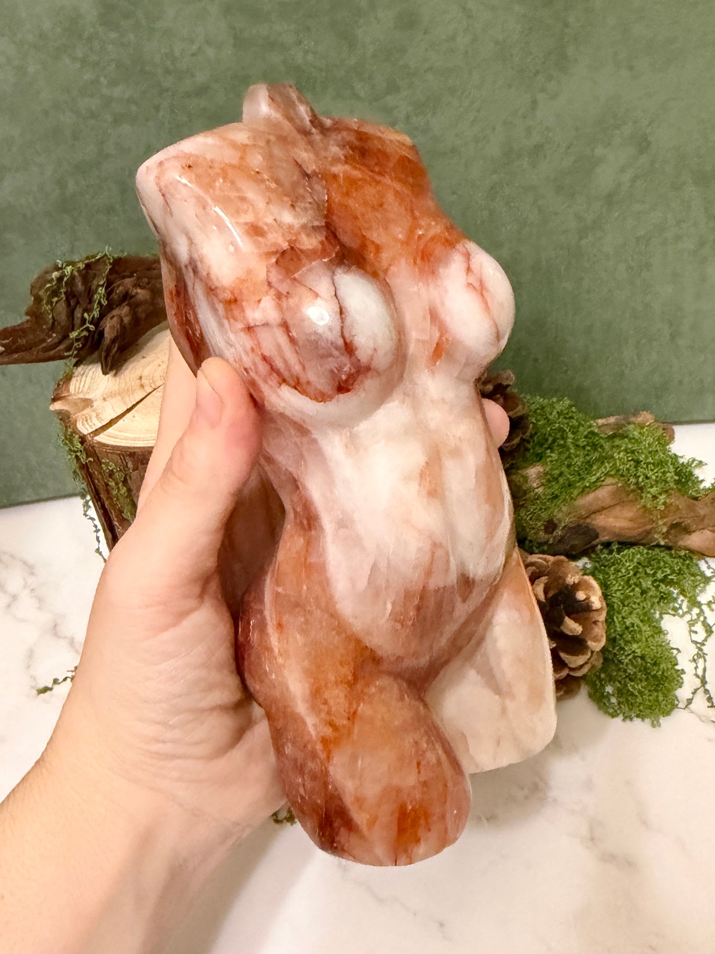 LG fire quartz goddess