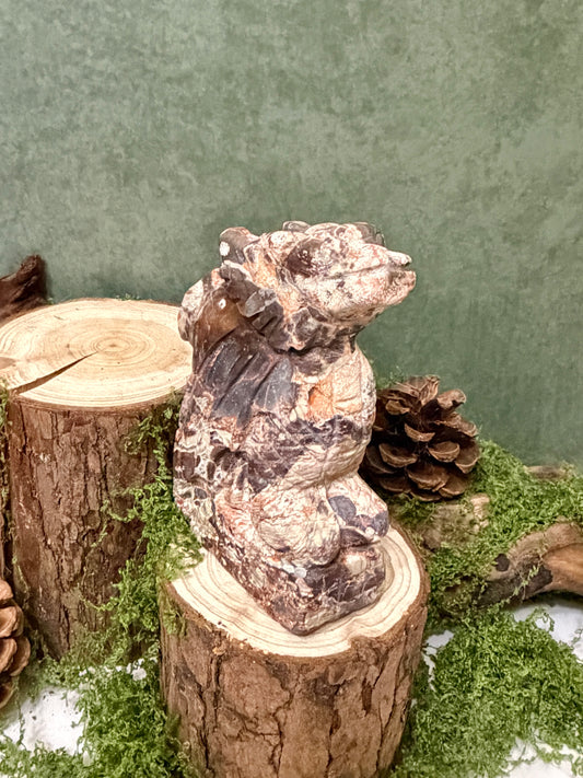 mexico agate dragon