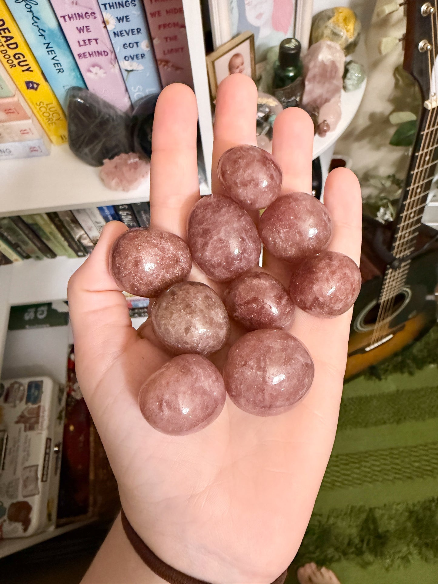 strawberry quartz tumbles