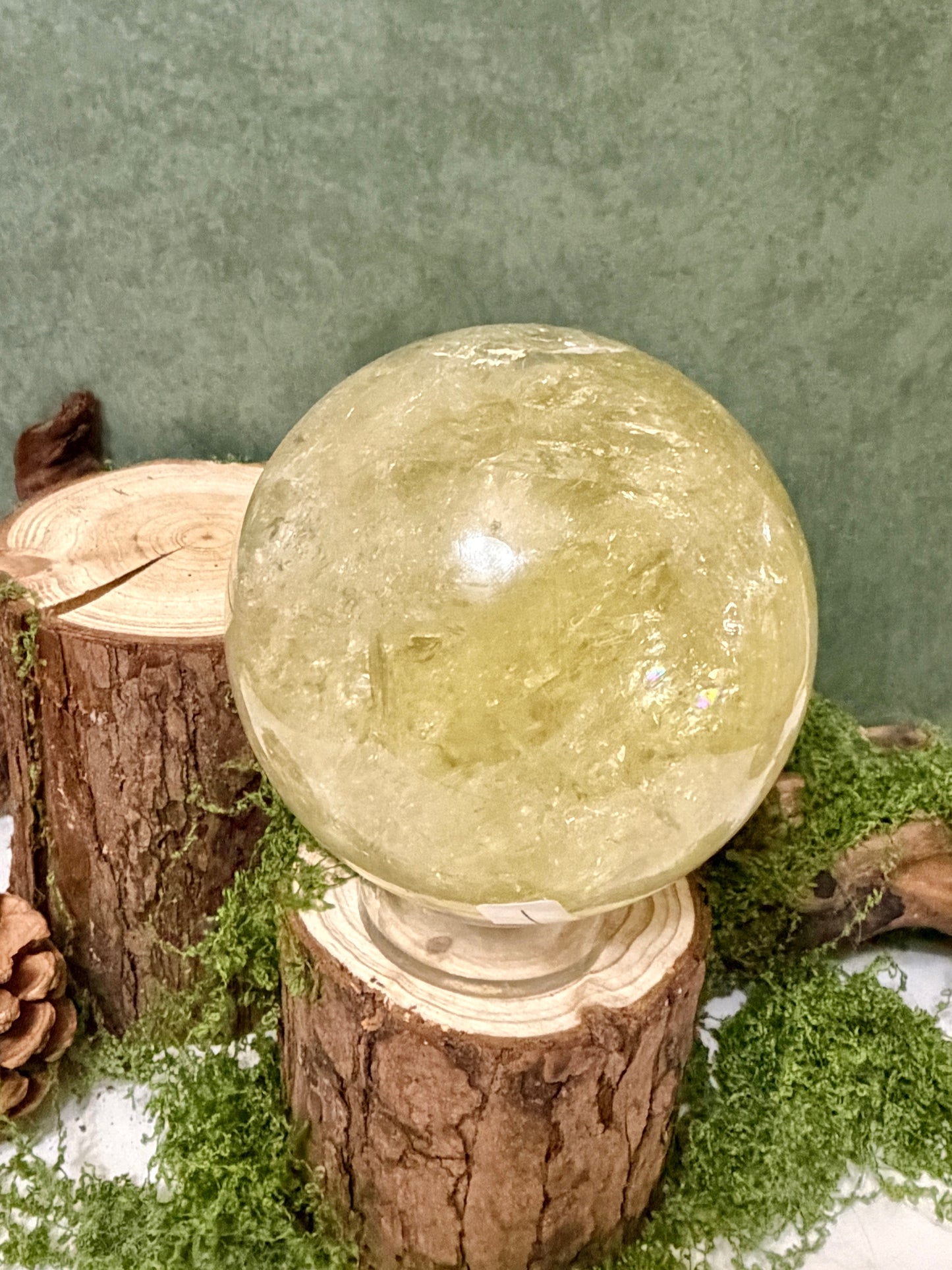 XL citrine sphere