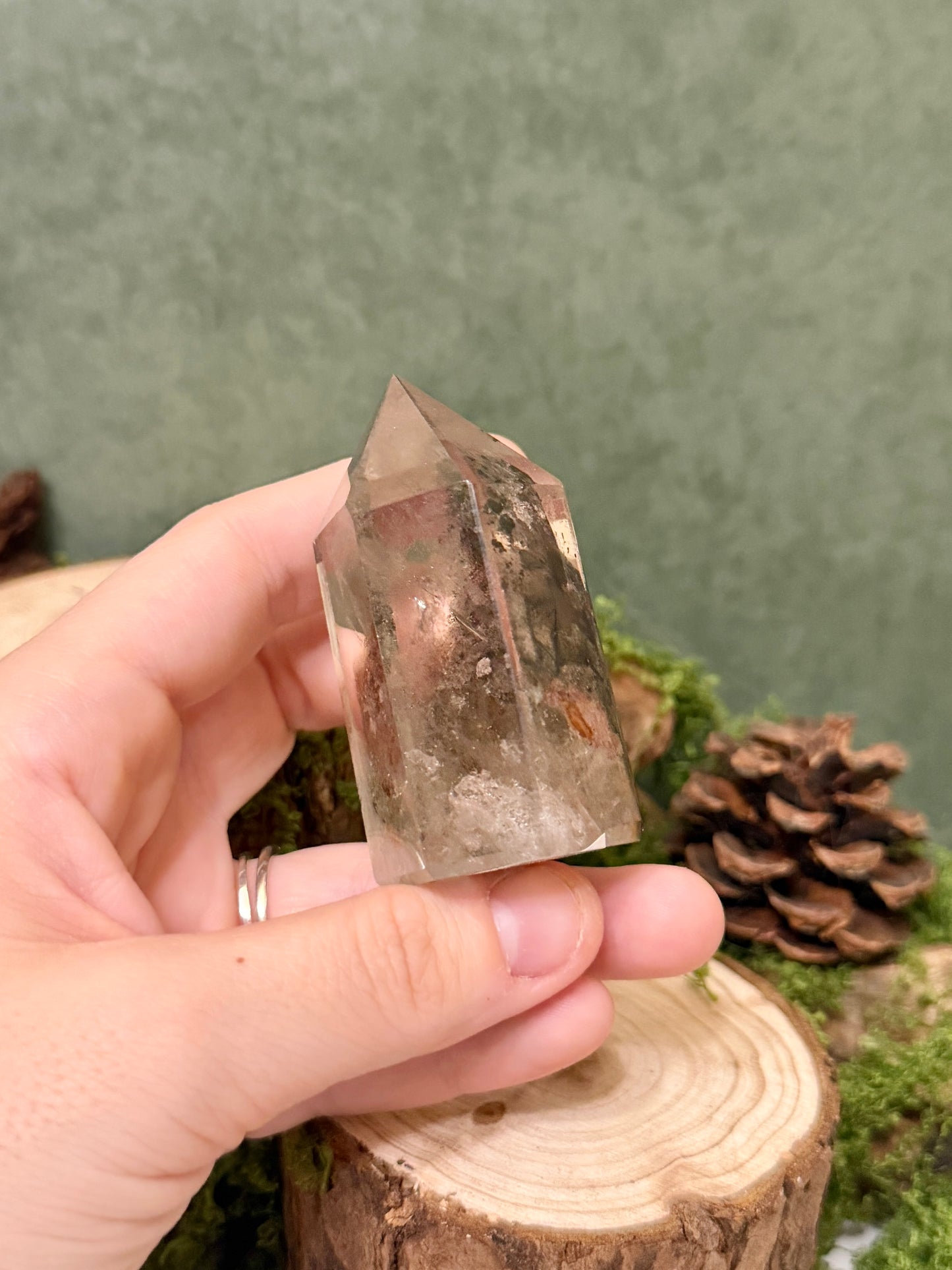 garden quartz tower