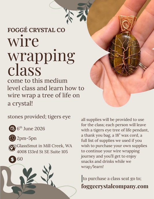 wire wrapping class 3.0